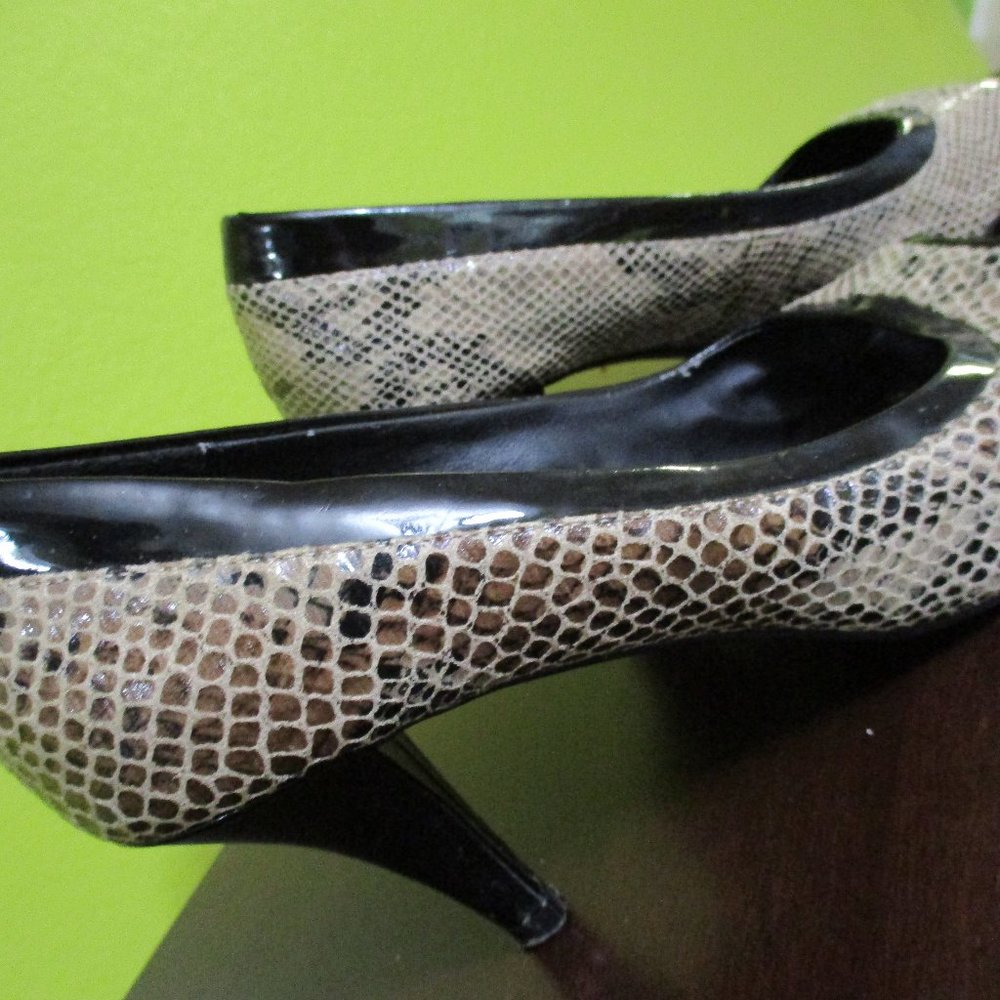 Snake Skinned Heels